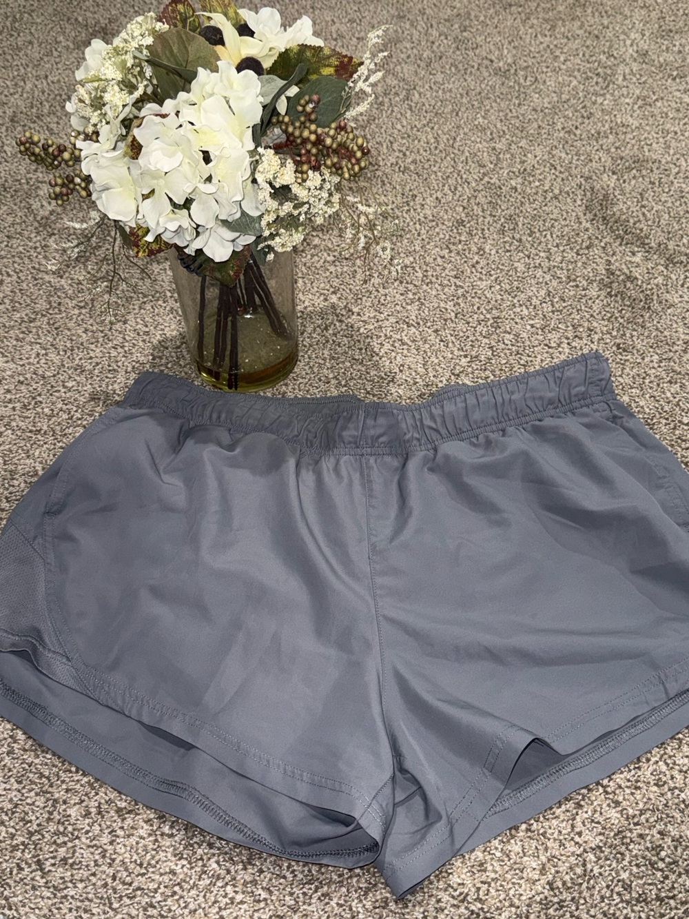 Athletic Works Women’s Athletic Shorts in Slate Gray